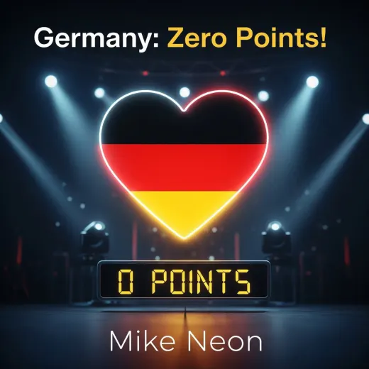 Cover artwork for Germany Zero Points! (Eurovision ESC)
